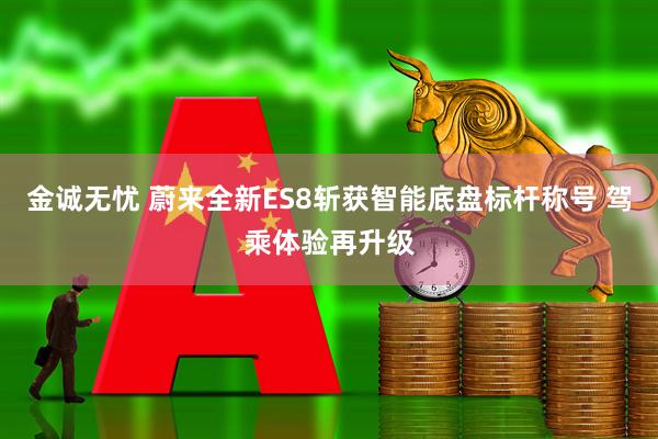 金诚无忧 蔚来全新ES8斩获智能底盘标杆称号 驾乘体验再升级